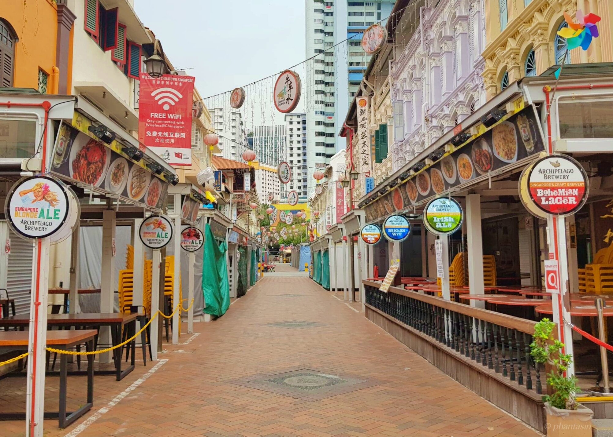 Where did the tourists go?