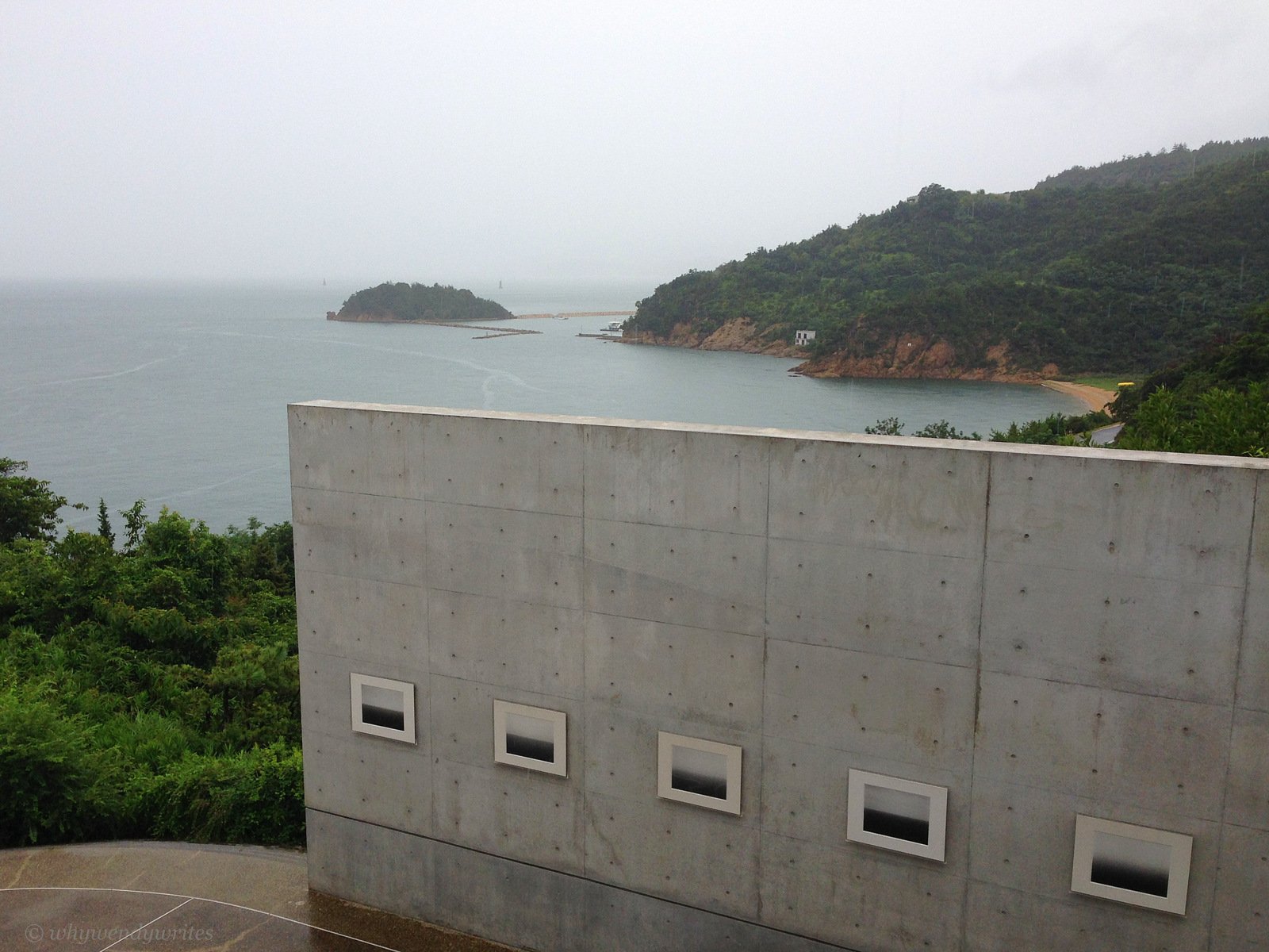 Coexistence of Nature, Art, Architecture (Benesse House Museum’s exterior)