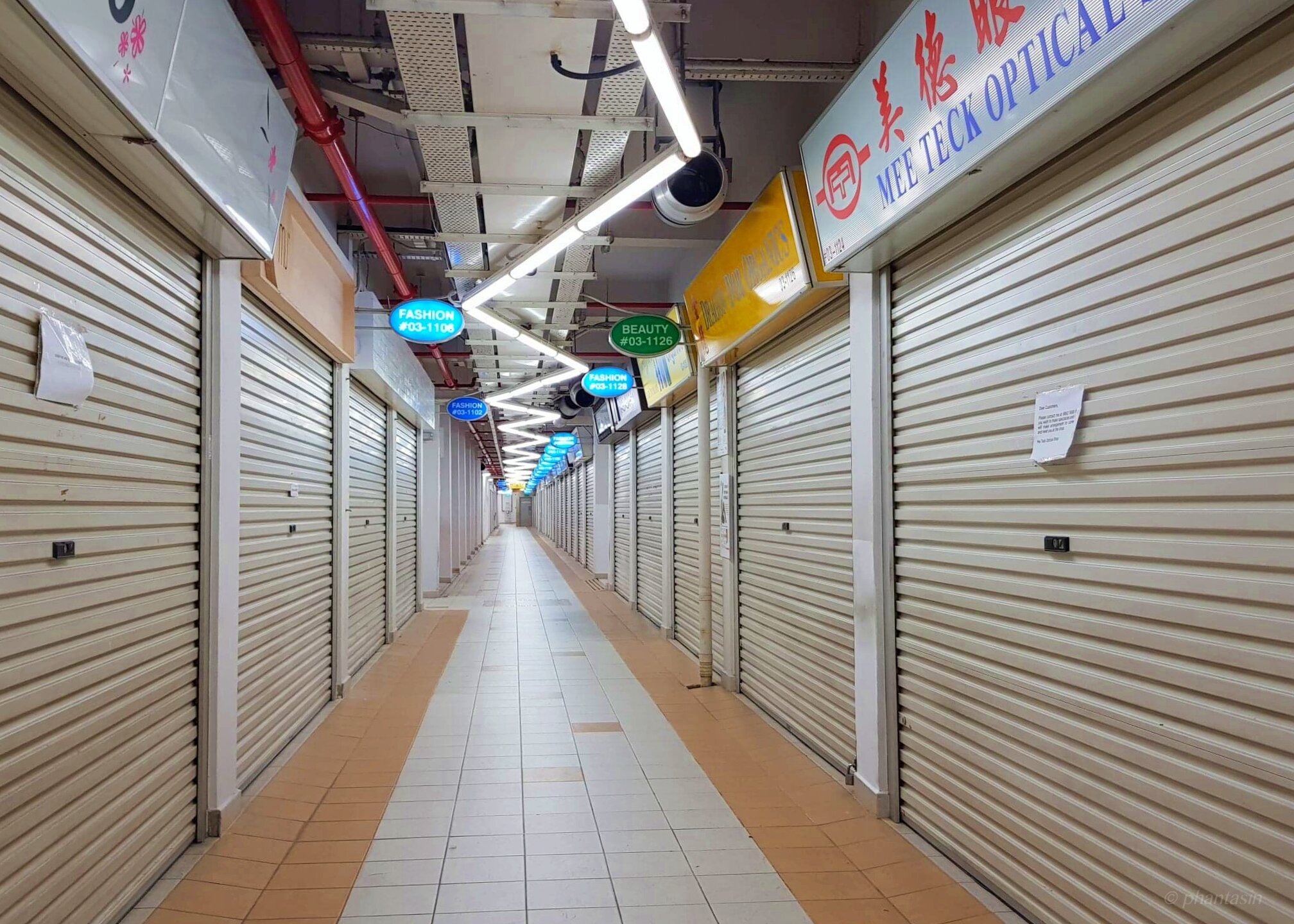 Shutters down in People’s Park Complex