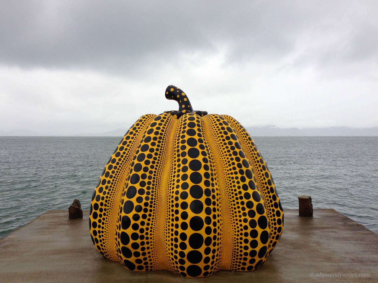 1-3 Yayoi Kusama's Pumpkin.JPG