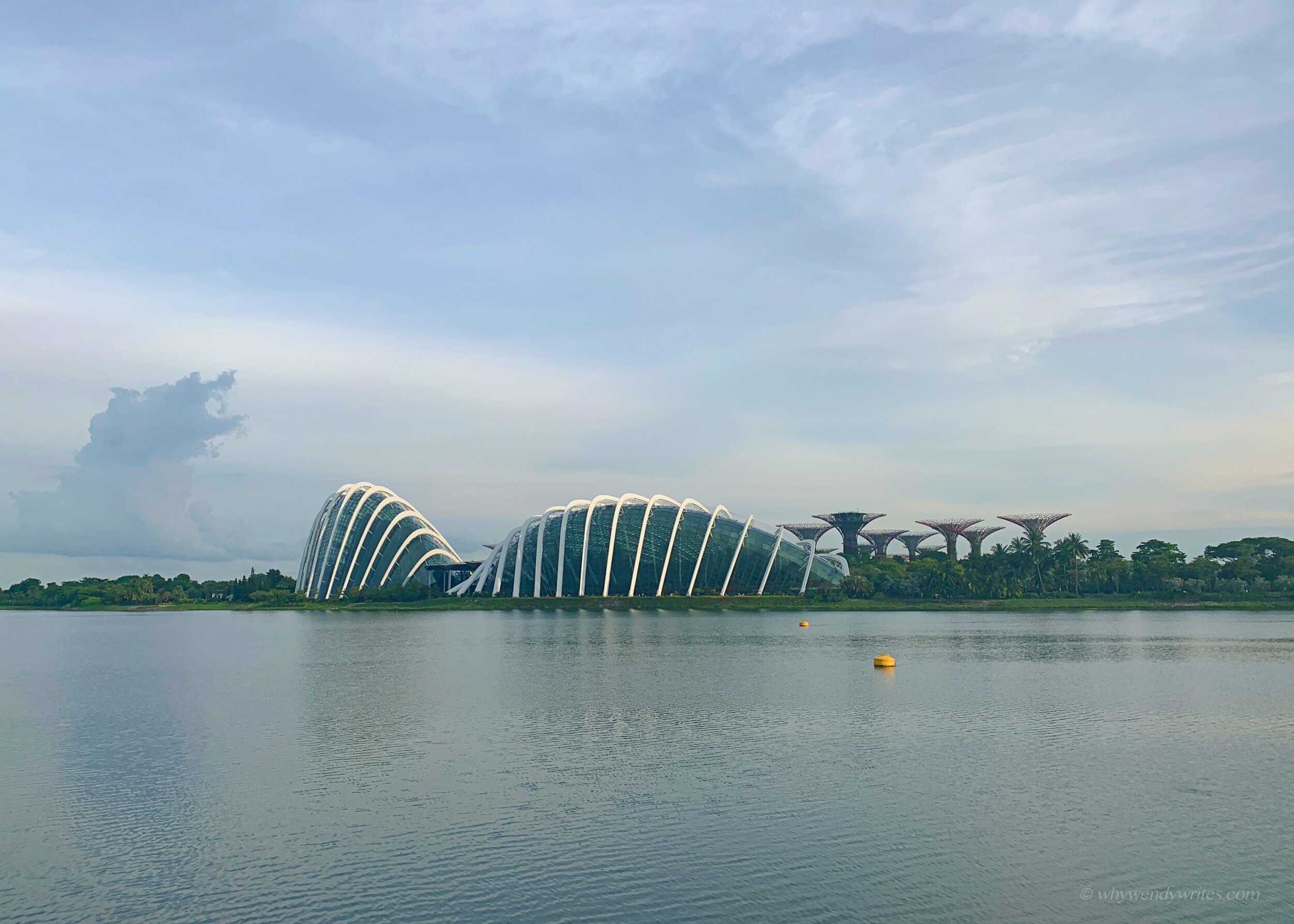 Gardens by the Bay and Supertrees taking a break